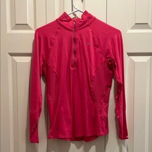 Nike Fuchsia Long Sleeve Performance Top
